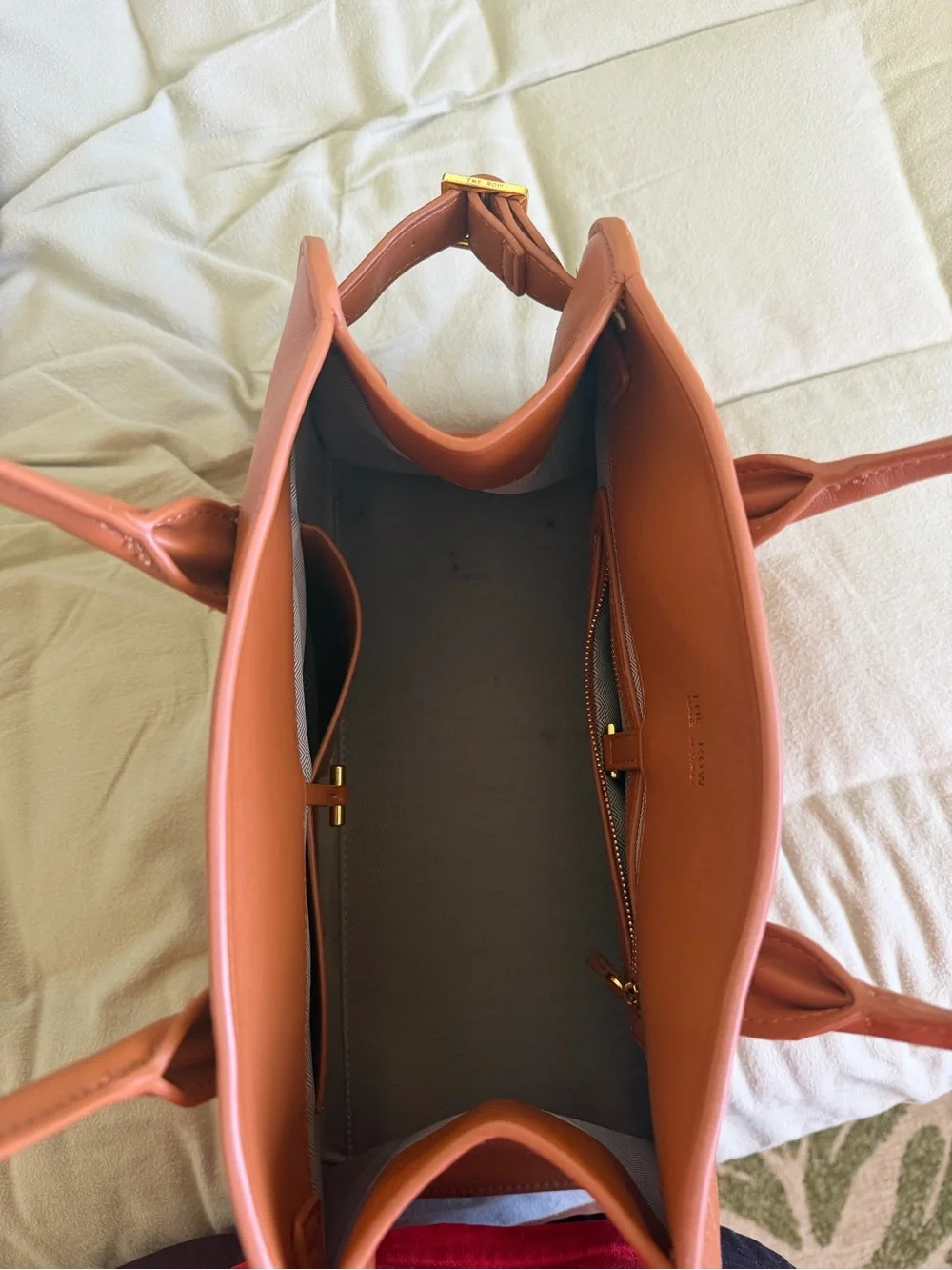 Structured Women's Satchel in Cognac Brown-Margaux Bag